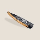 Deejo 1GB187 Tattoo Black 37g, olive wood,Leo - 4