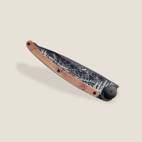 Deejo 1GB176 Tattoo Black 37g, juniper wood,Mountain - 4